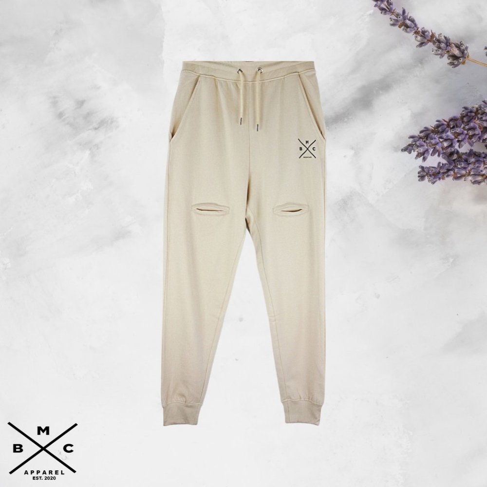 Men's Montauk Beach Club Full Jogger Cream S-XL